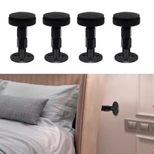 LveSunny 4Pcs Headboard Stoppers for Wall, Adjustable Headboard Stoppers, Bed...