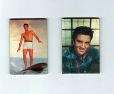New Elvis Presley Surfing & Portrait Magnet Set 2 Magnets by ATA-BOY