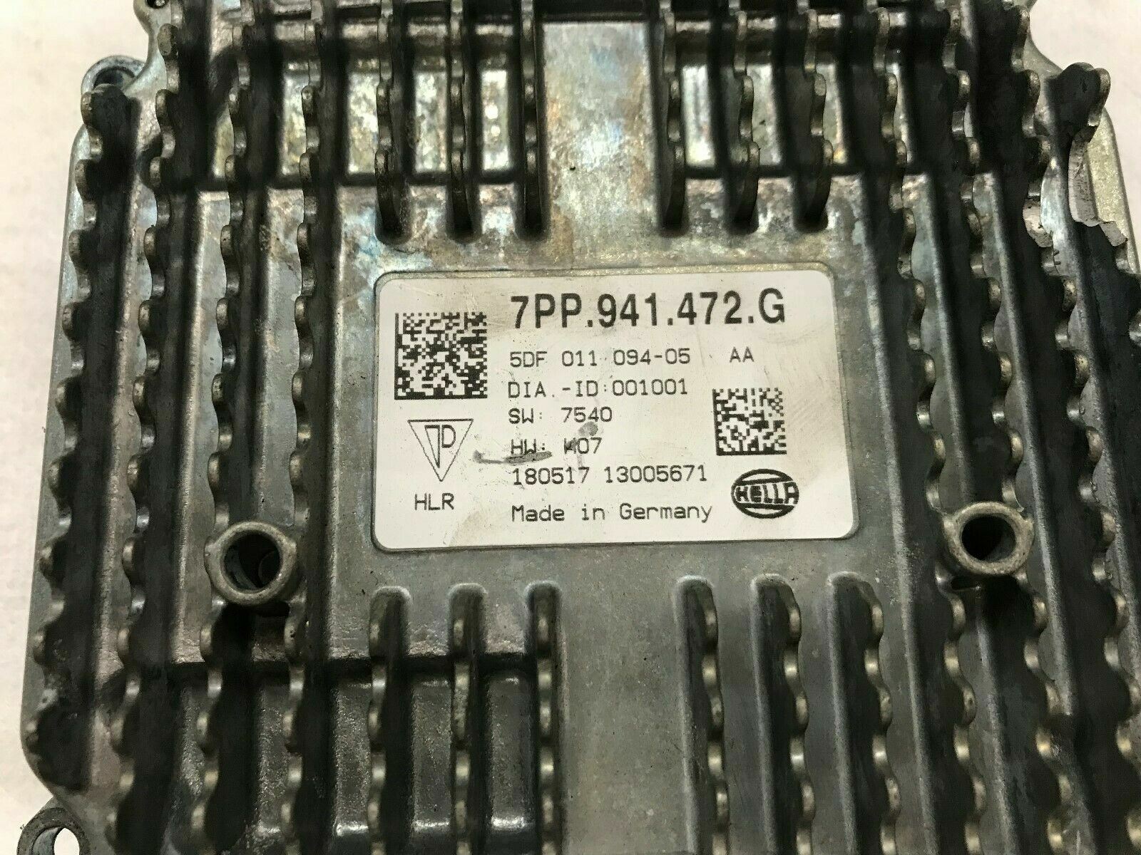 LAMBORGHINI HURACAN LP610 HEADLIGHT UNIT LED MODULE BALLAST OEM 7PP941472G
