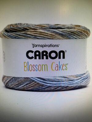 Caron Blossom Cakes Yarn -- Blue Orchid -- NIP