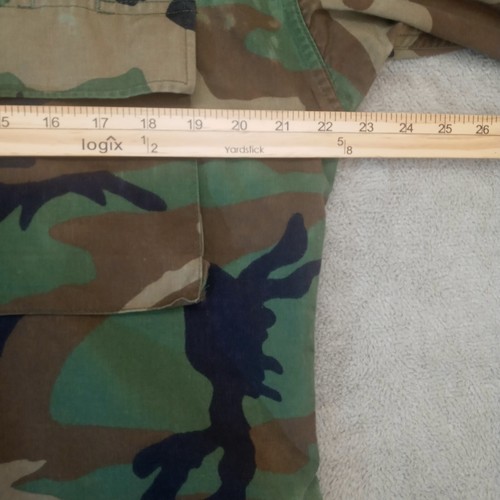 US Army Woodland Camouflage Combat Coat Medium Long 8415-01-084-1648 - Picture 14 of 24