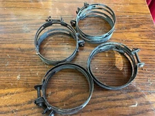 Vintage Ford 19B 8585 B G504 Radiator Hose Clamps Quantity of 8