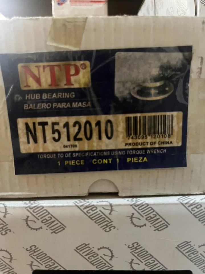 Wheel Bearing and Hub Assembly Drive Works NT512010 fits; Eclipse 1990-1994 - Image 2 of 4