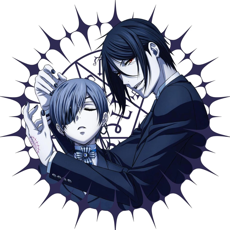 SID Glass no Hitomi Limited Edition Black Butler Book of the Atlantic CD Japan Foto 3 de 3