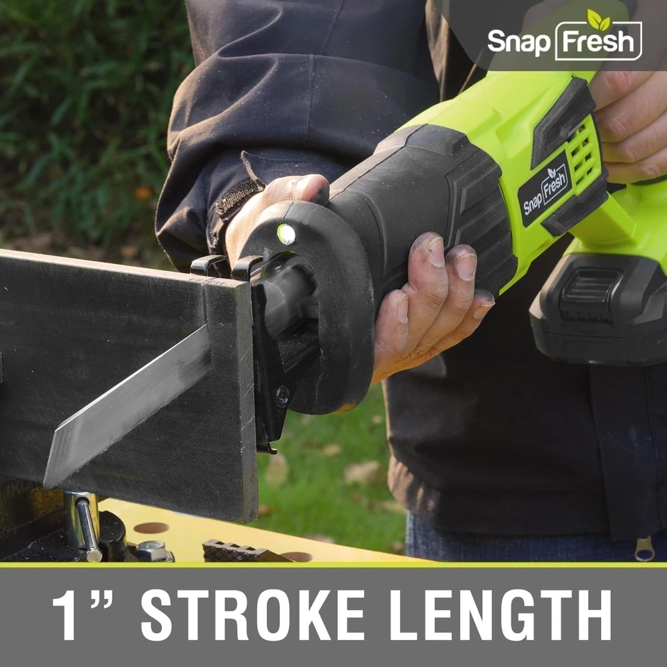 Lightweight 20V Reciprocating Saw - Tool-Free Blade Change - Image 4 of 4