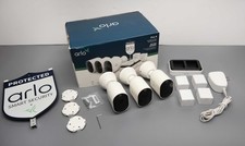 Arlo Pro 4 Spotlight Wire-Free Camera Security System VMC4350P - 3-Pack