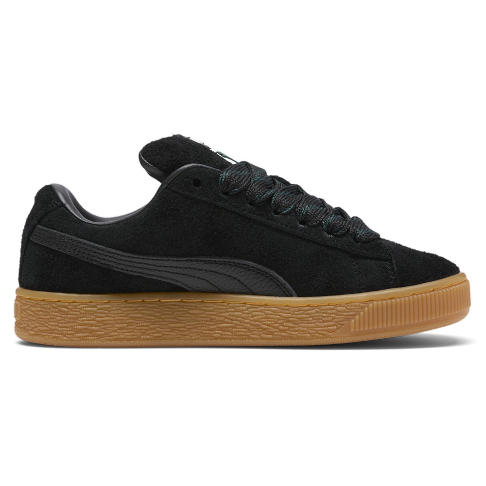PUMA Suede Xl Flecked Lace Up  Womens Black Sneakers Casual Shoes 39857801