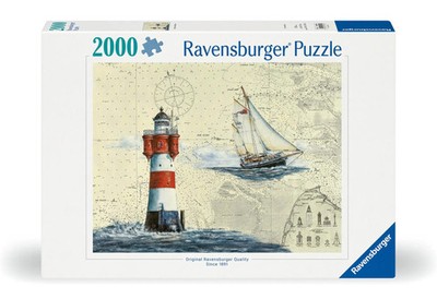 Erwachsenenpuzzle 2000 Teile - Romantischer Leuchtturm | Spiel | 12000804 | 2024