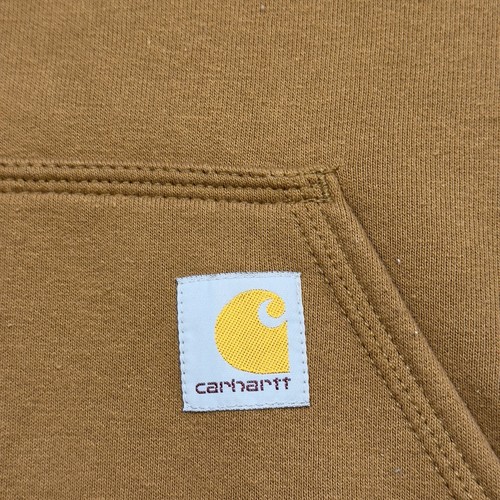 Carhartt 106228 Calce Suelto Peso Medio Gráfico Manga Pullover Sudadera con Capucha Marrón Hombres XL - Imagen 5 de 11