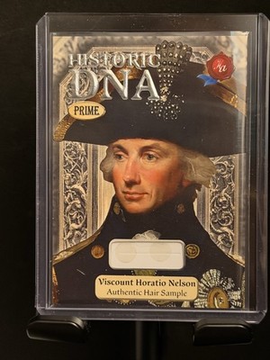 Historic Autographs DNA Prime Trading Card Viscount Nelson Hair Sample 2024 5/18