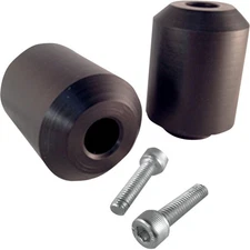 Powerstands Racing Bar End Sliders Black #03-01900-02