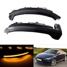 1 Paar Schwarz flügel spiegel blinker lampen für Audi TT/TTS 8S(FV) bj.2015-