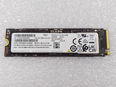 Samsung MZ-VL21T00 1TB M.2 2280 PCIe NVMe Internal SSD