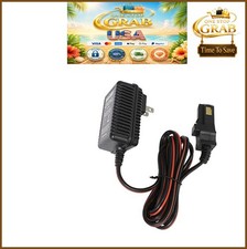 12V Battery Charger for Power Wheels Gray Orange Top Battery UL Listed 1A