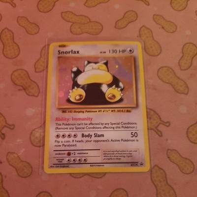 Snorlax Trading Card Holo XY XY179 Cosmos Holo 2016 English Pokémon TCG Card