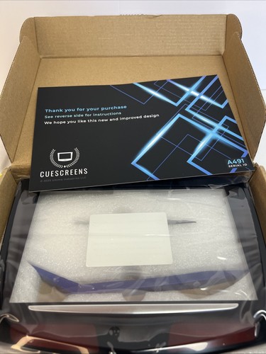 Cuescreens for Cadillac CUE Premium Replacement Improved Gel-Free Touch Screen - Picture 3 of 4