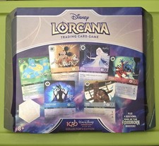 Brand New Sealed Disney Lorcana D100 Gift Set Rise of the Floodborn