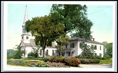 Postcard 11673FIRST PARISH CHURCH AND TOWN HALL, YORK, ME.COPYRIGHT, 190   Z98