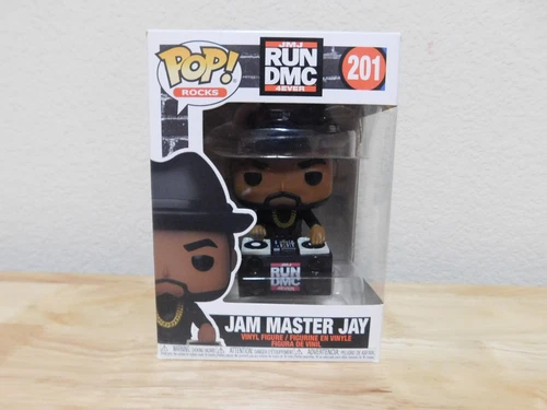 New Funko Pop Rocks JMJ Run DMC 4Ever #201 Jam Master Jay vinyl figure