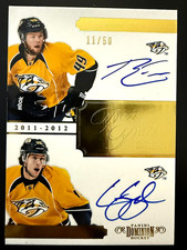 2011-12 Panini Dominion Craig Smith Ryan & Ellis Pen Pals Dual Auto /50