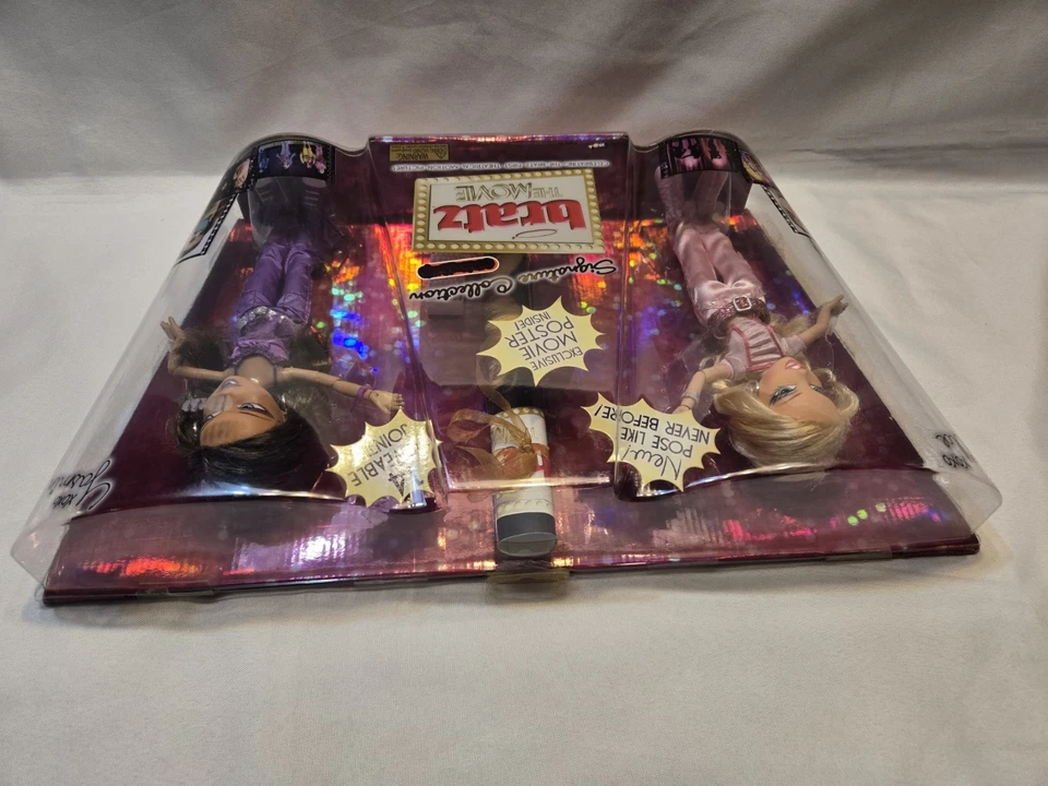 New MGA Bratz The Movie Signature Collection Cloe & Yasmin Figures + Poster - Image 3 of 4