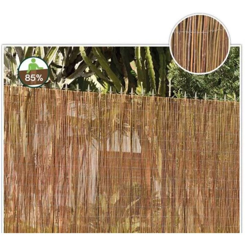 Valla de Mimbre 1,80x5 metros | Cañizo Jardin natural | Cerramiento de Mimbre 85 - Imagen 6 de 6