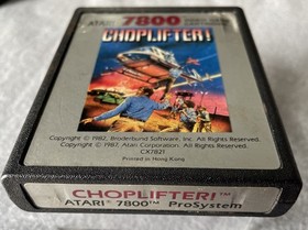 Choplifter Atari 7800 Authentic Cartridge Only