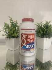 Dr. Sinatra Omega Q Plus MAX - Heart Health 100mg of CoQ10 Turmeric 180 softgels