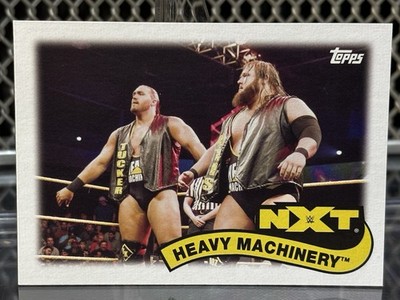 2018 Topps Heritage WWE Heavy Machinery Wrestling Card Tag Teams Insert Otis NXT