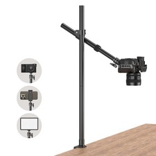 Camera Desk Mount Overhead Camera Arm Stand for Desk with 360 Ball Headfor
