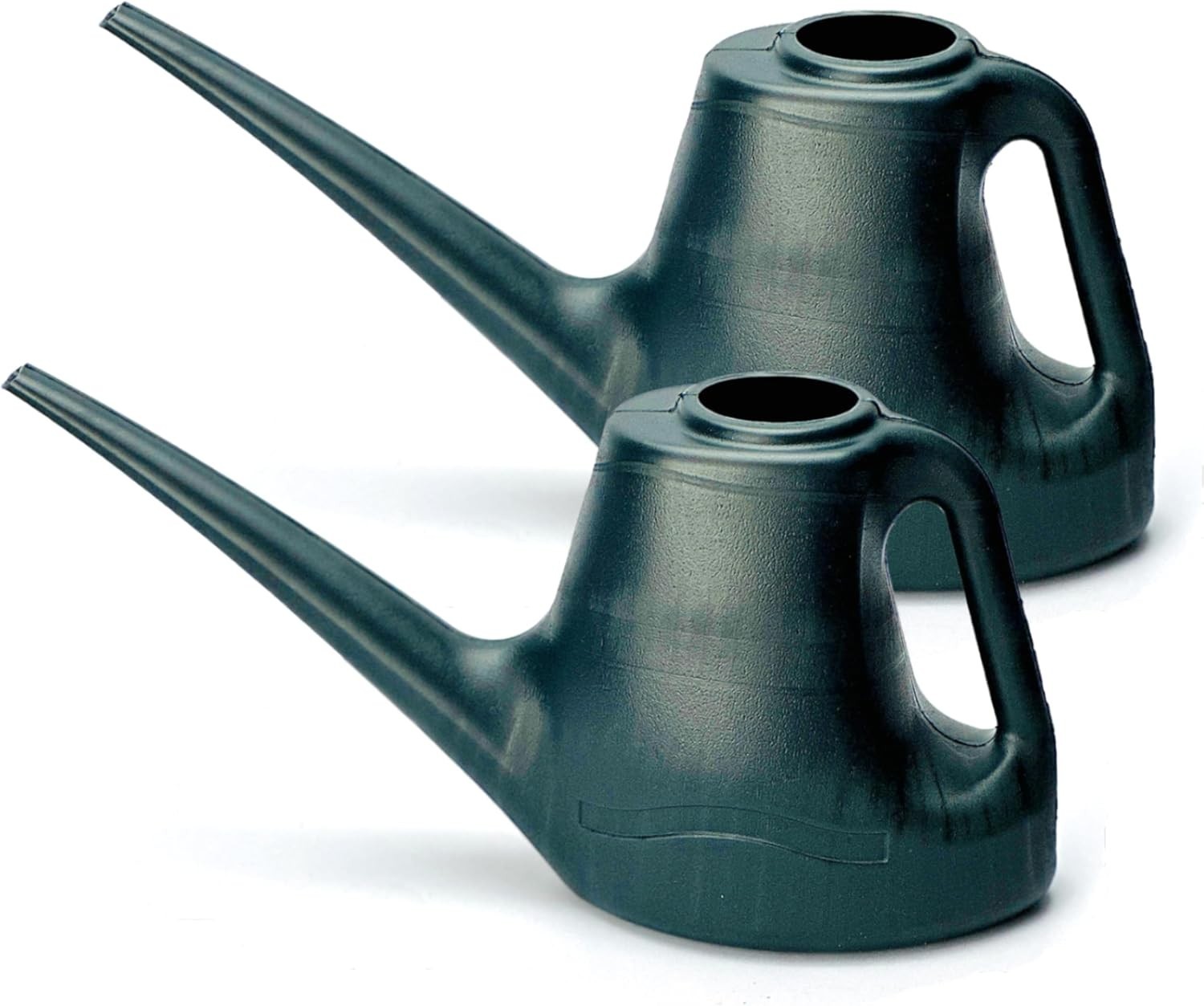 2pc Watering Can for Indoor and Outdoor Plants 1 Litre Green Can with Long Spout