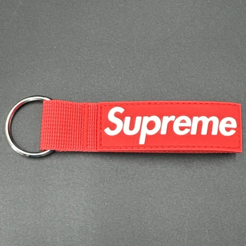 Porte clés Supreme Sangle Rouge FW20 Neuf sans étiquettes Boîte Logo Accessoire