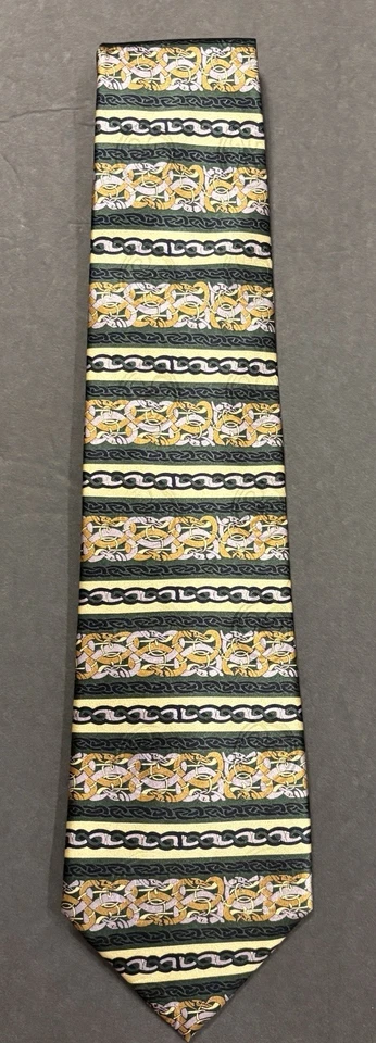 Традиционный галстук для рукоделия с кельтским дизайном 7 века 100% шелк, уникальный галстук - Изображение 4 из 4