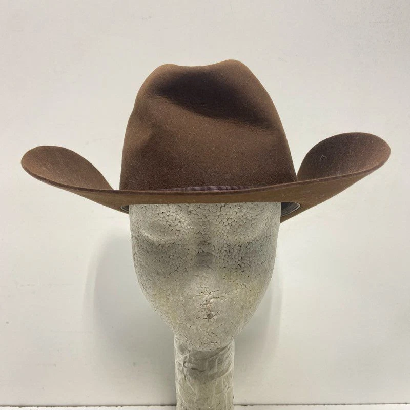 Sombrero de Vaquero Stetson Para Mujer Marrón Ranchero Chocolate Castor 4X Western Talla 7.5 Foto 2 de 4