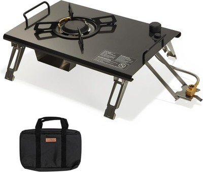 Naturehike Camping Gas Stove for IGT Table, Folding Isobutane Stove with Carry B
