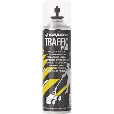 Bodenmarkierspray TRAFFIC PAINT  500ml schwarz AMPERE