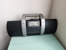 Sirius SUBX1 Satellite Radio Boombox Speaker Dock Antenna Box Untested No Cord
