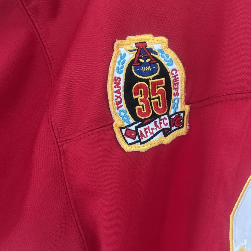 Camiseta deportiva Mitchell & Ness #19 Joe Montana Throwback 1994 KC Chiefs L/XL leer Foto 3 de 4