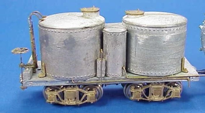 HOn3 WISEMAN MODEL SERVICES NORTH PACIFIC COAST #21 CAB FORWARD 4-4-0 PARTS SET - Image 4 of 4