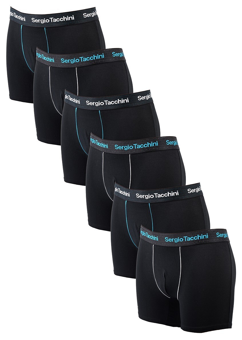 Boxer Homme Sergio Tacchini 100% Coton - Neuf Avec Étiquettes
