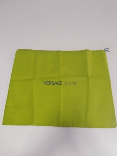 Sacca per borsa Versace Jeans colore verde acido porta scarpe art.654 | eBay
