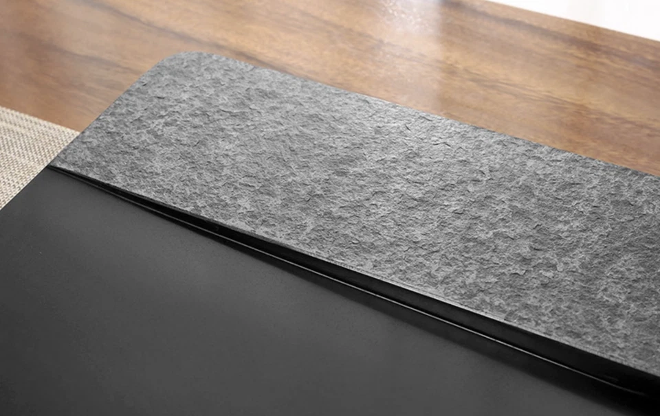 Bandeja de té china bandeja para servir de piedra negra bandeja pesada de varios tamaños para juego de té nueva Foto 4 de 4