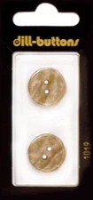 Dill Buttons ~ (1019) - 11/16" - 2 ct