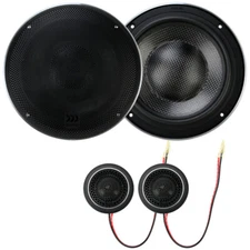 Morel Elate Carbon 62A Active 6-1/2" 2-Way Component Speakers NO CROSSOVERS