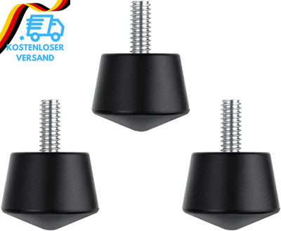K&F Concept Universal Anti-Rutsch Gummi Stativfuß Spikes, Kompatibel Mit 1/4 Zol