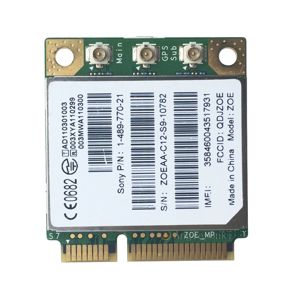 Original ZOE 1-489-770-21 3G Modul WIFI Kartenteil für Sony Playstation PS Vita - Bild 3 von 4