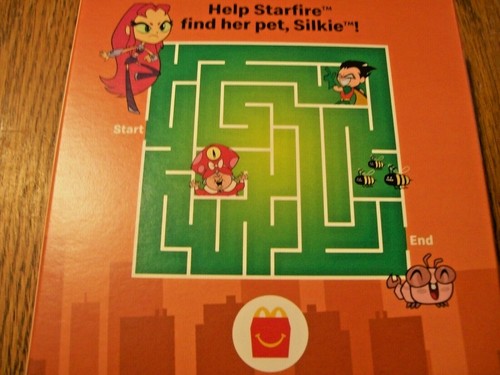 2021 McDonald's Teen Titans Go! Starfire Happy Meal Toy NIP #1 - Picture 4 of 4
