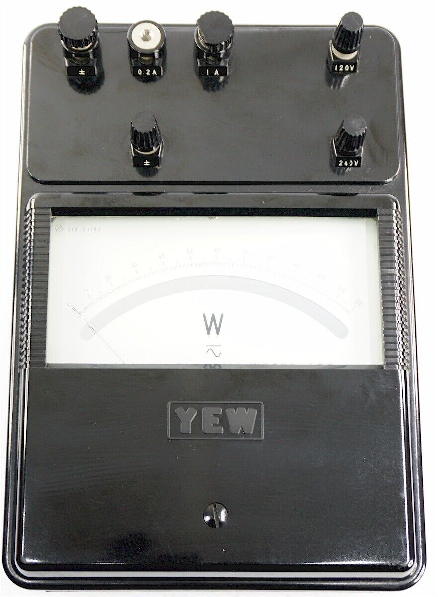 Yokogawa Electric YEW 2041 Vintage Portable Single Phase Yokogawa Electric YEW 2041 Vintage Portable Single Phase