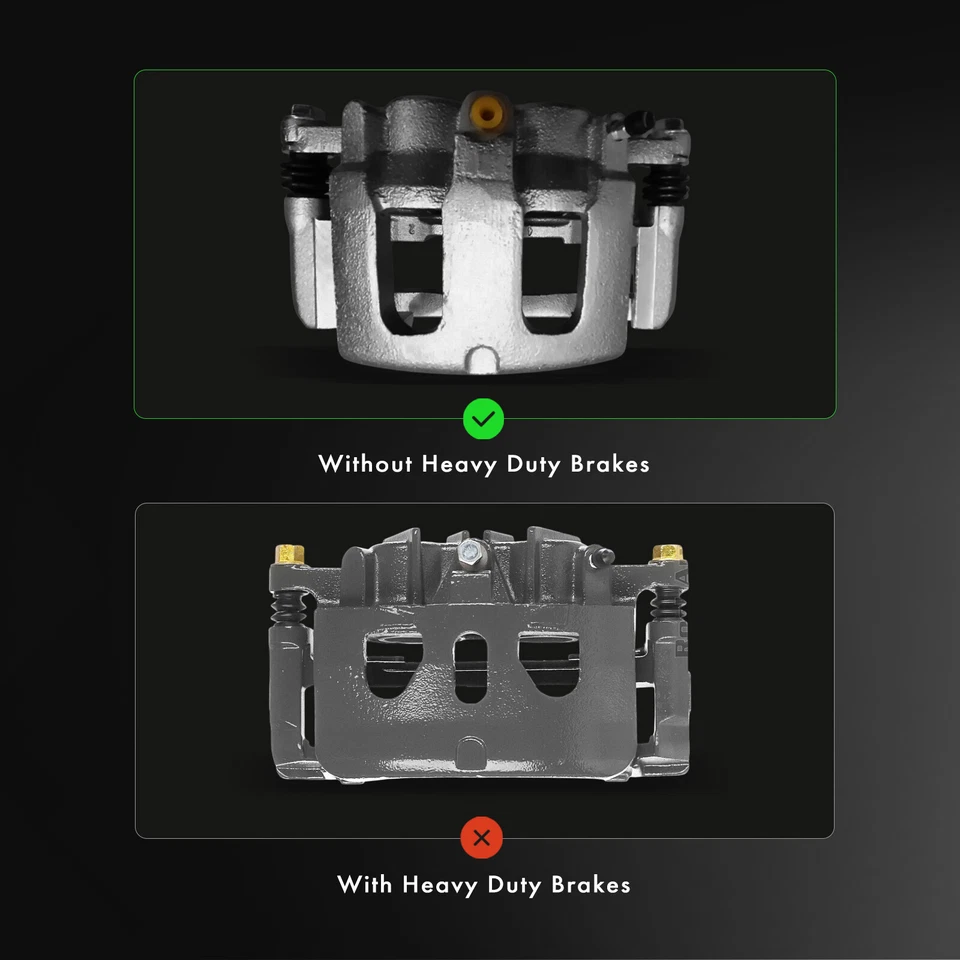 Пара суппортов переднего тормоза с кронштейном для Ford Explorer 2011-2019 Taurus Flex - Изображение 2 из 4