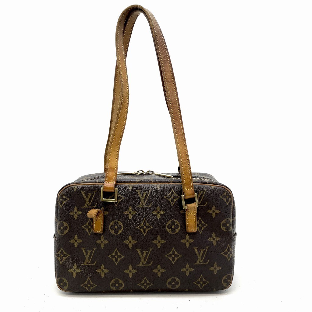 美品❣️Louis Vuitton cite mm bag Louis Vuitton Cite Shoulder Bag MM Brown Canvas for sale
